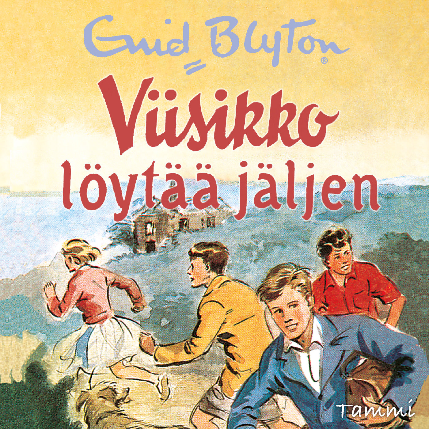 Viisikko löytää jäljen – Ljudbok