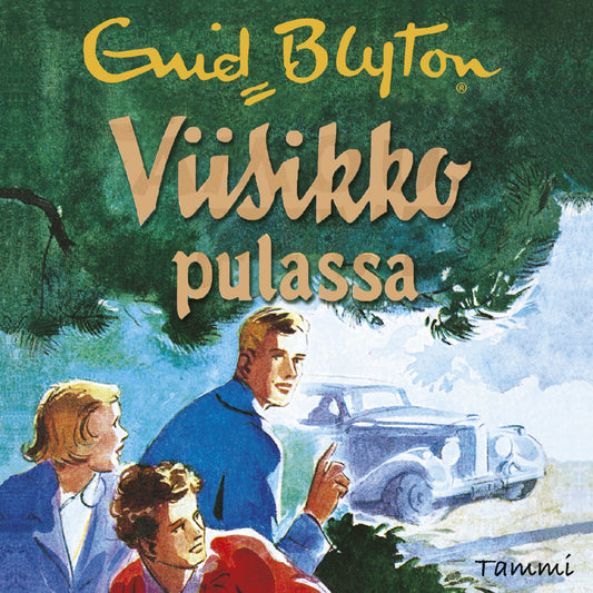 Viisikko pulassa – Ljudbok