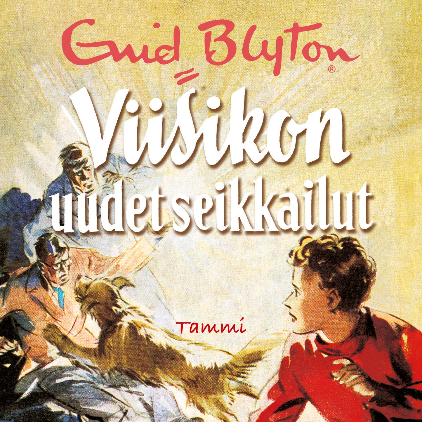 Viisikon uudet seikkailut – Ljudbok