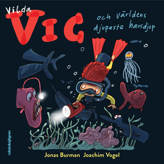 Vilda Vic och världens djupaste havsdjup – Ljudbok