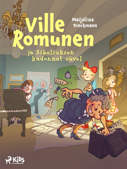 Ville Romunen ja Sibeliuksen kadonnut sävel – E-bok