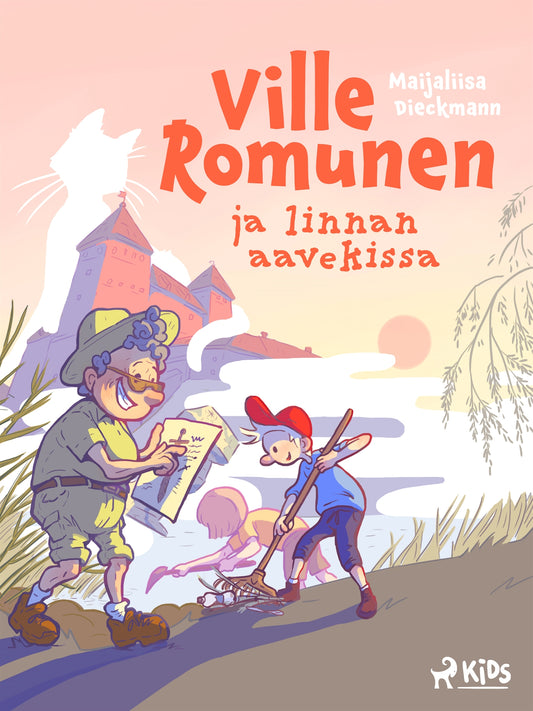 Ville Romunen ja linnan aavekissa – E-bok