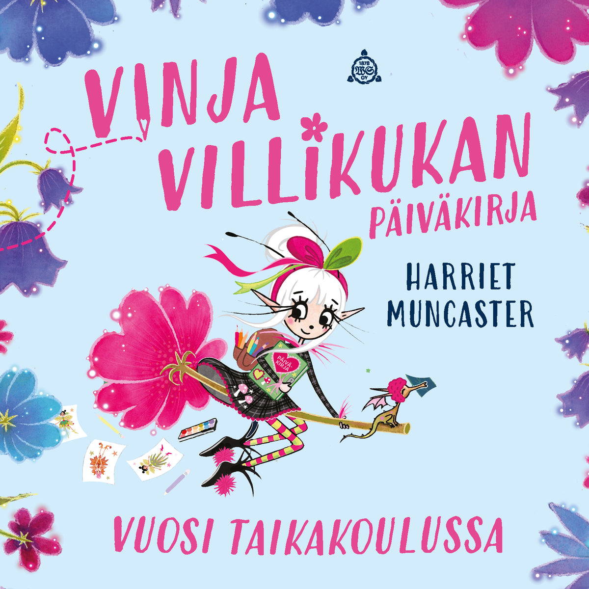 Vinja Villikukan päiväkirja: Vuosi taikakoulussa – Ljudbok