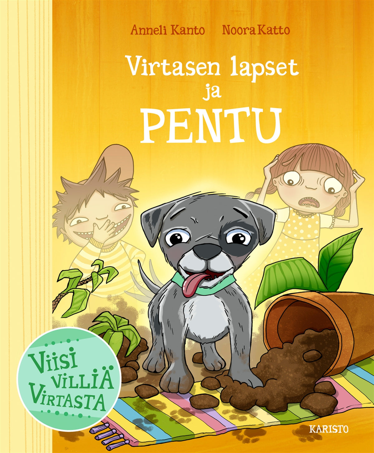 Virtasen lapset ja pentu – E-bok