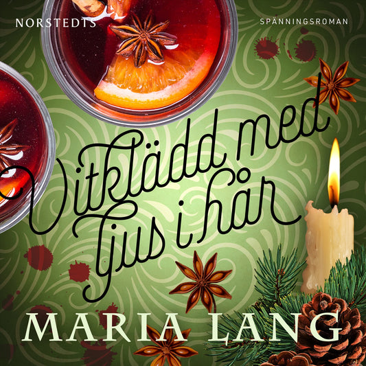 Vitklädd med ljus i hår – Ljudbok