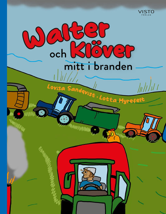Walter och Klöver mitt i branden – E-bok