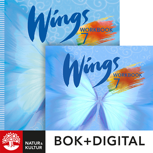 Wings 7 Workbook Paket Bok+Digital