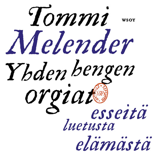 Yhden hengen orgiat – Ljudbok