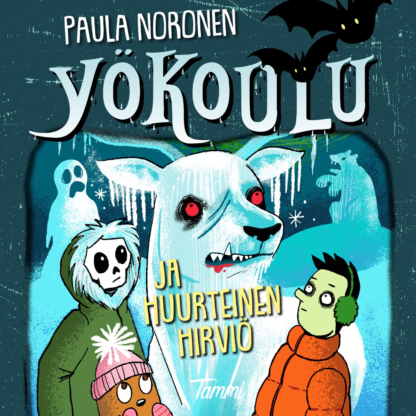 Yökoulu ja huurteinen hirviö – Ljudbok