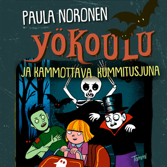 Yökoulu ja kammottava kummitusjuna – Ljudbok