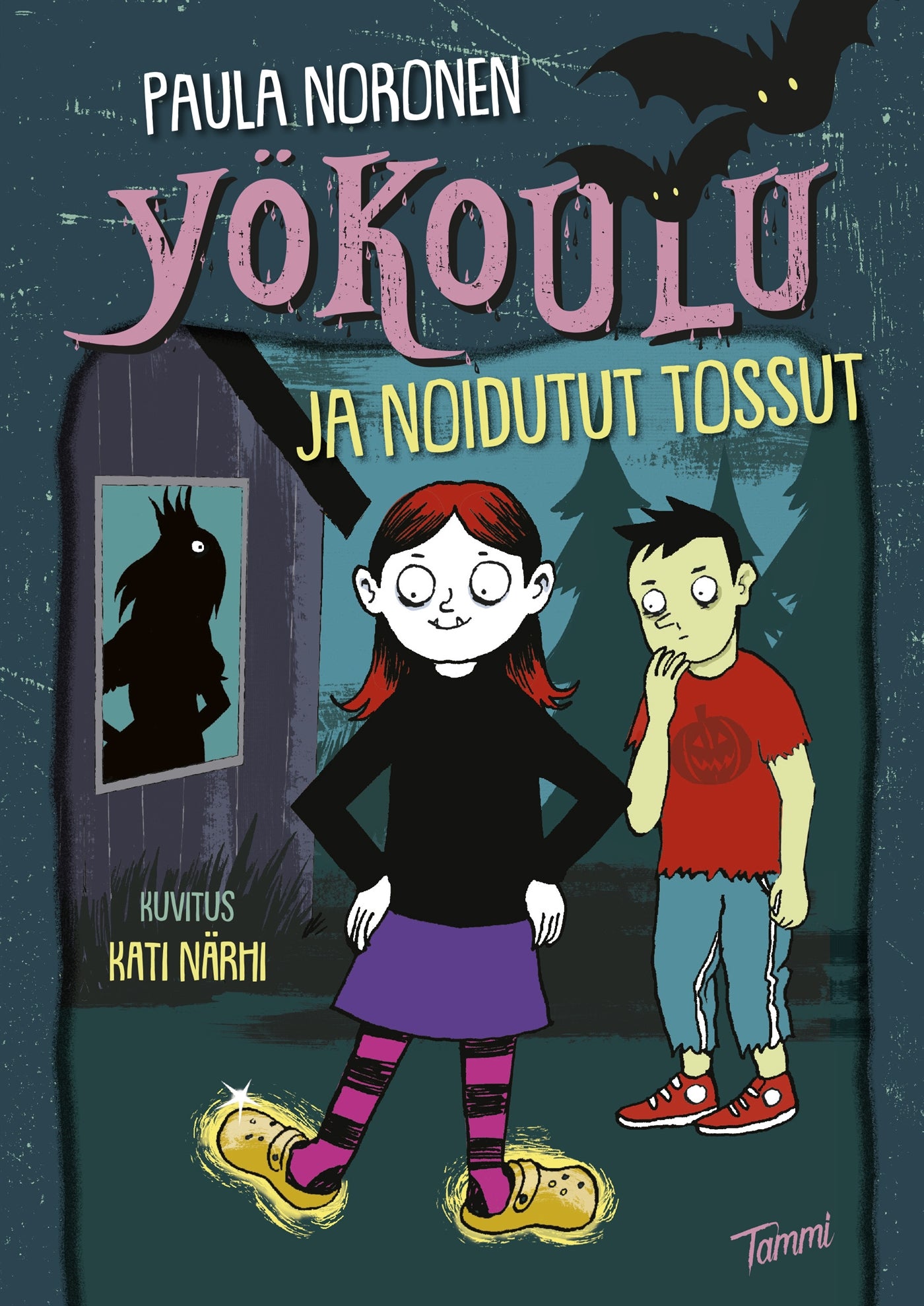 Yökoulu ja noidutut tossut – E-bok