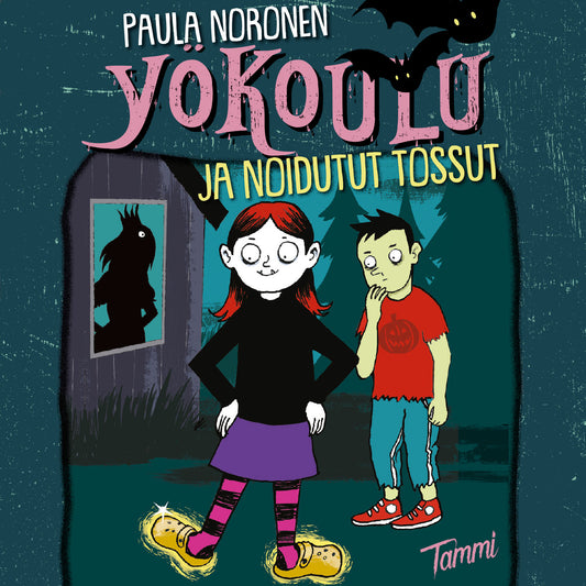 Yökoulu ja noidutut tossut – Ljudbok