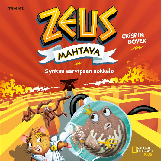 Zeus Mahtava 2. Synkän sarvipään sokkelo – Ljudbok